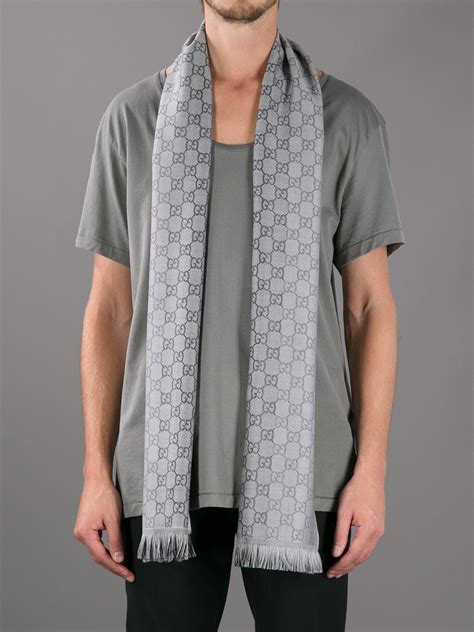 gucci scarf black and grey|gucci print head scarf.